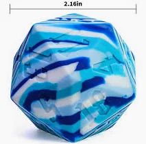 Giant Silicone D20 - 55mm Rubber